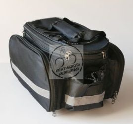 SPYRAL táska csomagtartóra CITY+  8L fekete