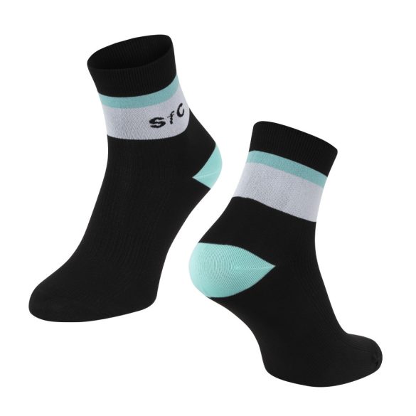 FORCE STRIPE sportzokni fekete