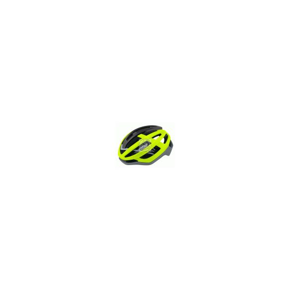 FORCE LINX kerékpáros sisak fluo-szürke L-XL
