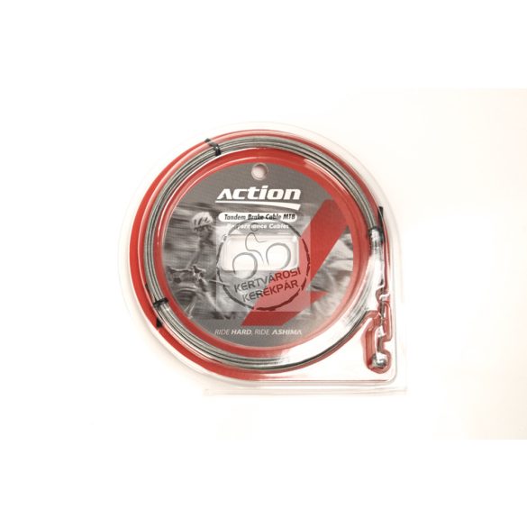Bowden belső fék tandem 3500x1,5 mm ACTION Shimano kompatibilis ASHIMA