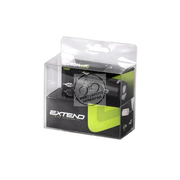 EXTEND VENOM 300 első lámpa USB
