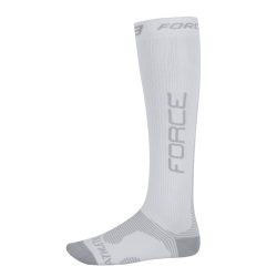 FORCE ATHLETIC kompressziós zokni fehér