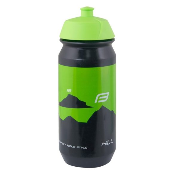 FORCE HILL kulacs 500 ml fekete-zőld