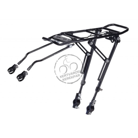 Csomagtartó alu 20"-29" fekete