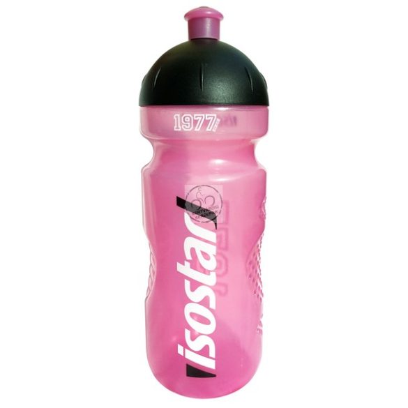 ISOSTAR kulacs 650 ml átlátszó rózsaszín