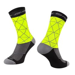 FORCE EVOKE sportzokni fluo-fekete