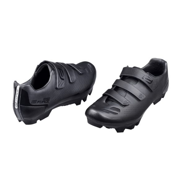 FORCE HERO 2 MTB kerékpáros cipő fekete 
