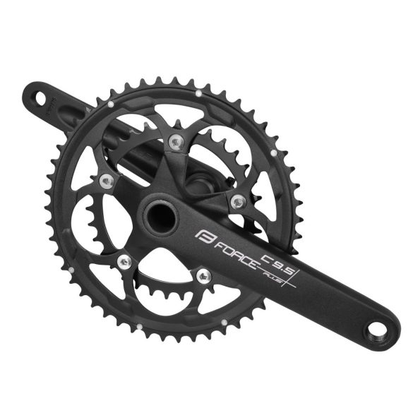 FORCE ROAD C9.5 +hajtómű alu 50/34 175 mm fekete
