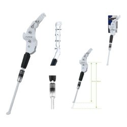   FORCE MANT kitámasztó hátsó villára 26"-29", fehér 