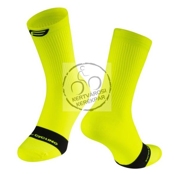 FORCE NOBLE sportzokni fluo-fekete