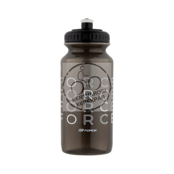 FORCE ENJOY kulacs 500 ml áttetsző fekete