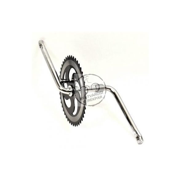 Hajtómű Cruiser 165mm cróm+lánckerék