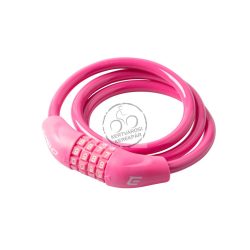   EXTEND NUMERIC 4, 10*1000mm  kerékpár zár pink                     