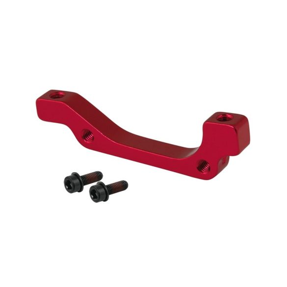 FORCE tárcsafék adapter első POST/STAND 160mm piros