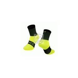FORCE TRACE sportzokni fekete-fluo