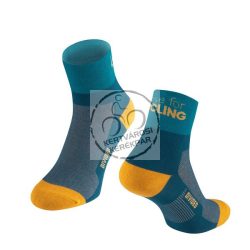 FORCE DIVIDED sportzokni kék-barna