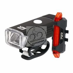 P2R NITION 10 első+hátsó lámpakészlet USB