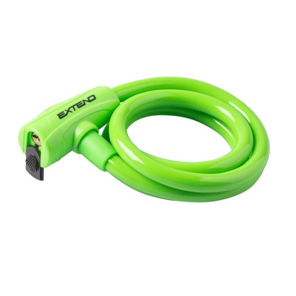 EXTEND COMPANION kerékpárzár 12x1200mm fluo