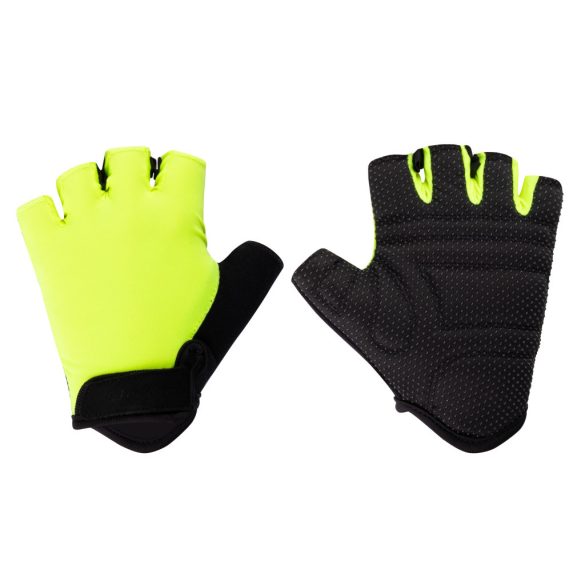 FORCE FUN kerékpáros kesztyű fluo