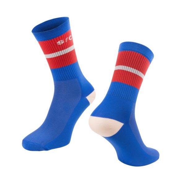 FORCE STRIPE sportzokni kék