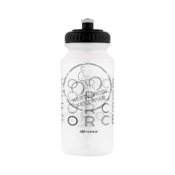FORCE ENJOY kulacs 500 ml fekete-fehér