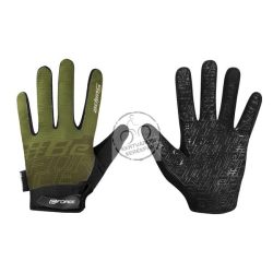 FORCE MTB SWIPE kerékpáros kesztyű army