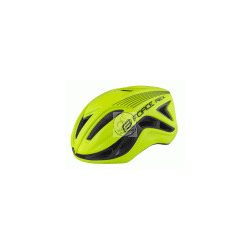 FORCE REX kerékpáros sisak fluo