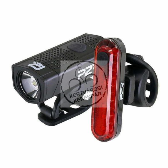 P2R LUMOIX 30 első+hátsó lámpa készlet USB